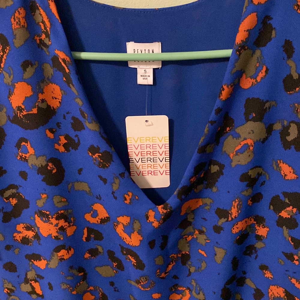 NWT Evereve Peyton Jensen Bri Leopard Shift Dress - Picture 11 of 11